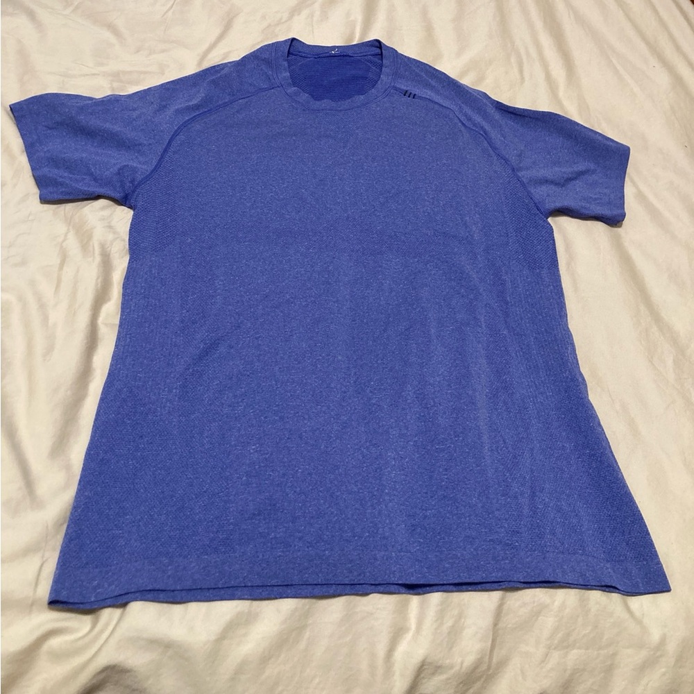 Lululemon Athletica Blue Short Sleeve Tee